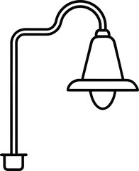 vector illustration of a bell