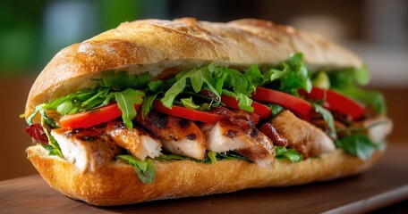Savor the Flavors of Grilled Chicken Sandwich With Fresh Ingredients