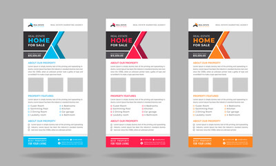 Real estate dl rack card flyer template