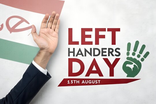 A Professional Salute to Left-Handers Day on August 13th
Genrative Ai.