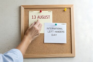 Pin a Reminder for International Left-Handers Day on August 13th
Genrative Ai.