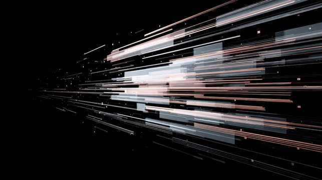 Abstract linear techno design with sharp lines, leaving room for copy or additional graphics.