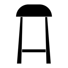 Chair icon in flat style. Chair and Seating icons silhouettes vector design template. modern soft fabric office arm chairs, isolated on transparent background, Piece of furniture for living room