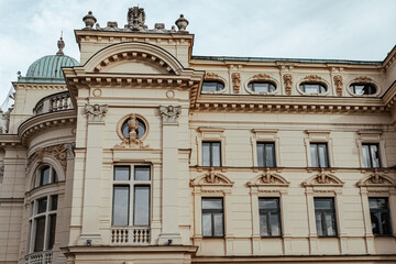 Obraz premium Baroque style building in Old Krakow