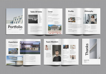 Architecture Portfolio Design Template