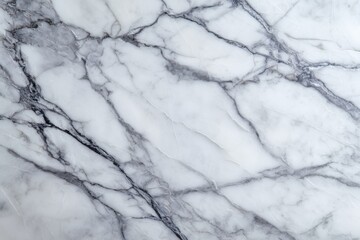 Elegant white marble surface with soft grey veining for luxury design.