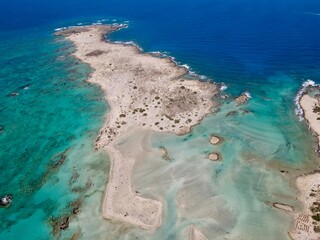 Elafonissi pink sand