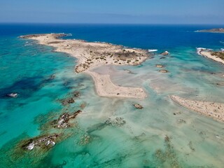 Elafonissi pink sand