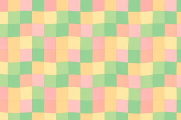 Colorful square pixel mosaic pattern , abstract texture background design. Seamless checkered vector art.	