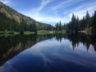 Beaver Lake in Beaver Creek, Colorado 
