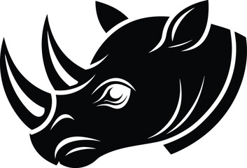 Minimalist-Rhino-Head-Silhouette-Strong-Side-View-Vector-for-Branding