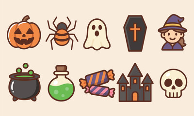 Halloween Icon Set