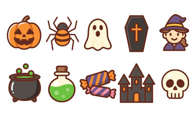 Halloween Icon Set
