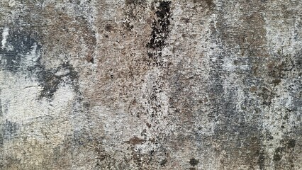 Weathered grunge concrete wall with distressed cement texture, rough aged stone surface for design elements