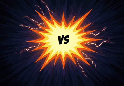 Fiery Versus Burst with Lightning Bolts.