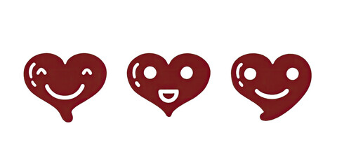 valentine heart with hearts
