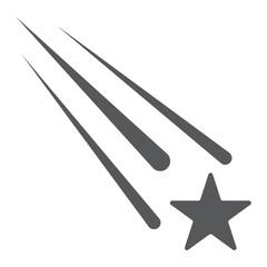 Shooting stars icons. Star trail sign Vector Illustration. Illustrator vector star modern icon design. EPS 10
