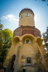 Observation tower in the town of Mrągowo.