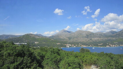 lake in the mountains 