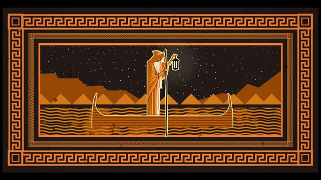 greek mythology charon in the styx sea