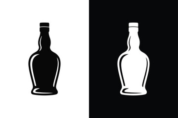 Rum icon vector on White Background ,Vector Art Illustration on white background.