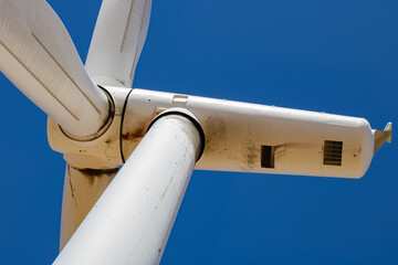 wind turbine and blue sky © Rich