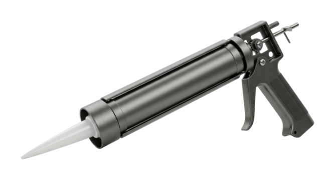 Sealing application process workshop tool usage indoor construction techniques. Cut out png