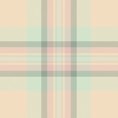 Elegant pastel plaid pattern in soft peach, mint green, and gray. Perfect for textile design, fashion, stationery, or website backgrounds.  Subtle texture adds visual interest.