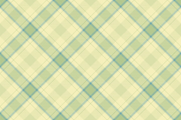 Subtle pastel green and beige diagonal plaid pattern.  Elegant, seamless texture ideal for website backgrounds, textiles, or packaging.  Evokes feelings of calm and sophistication.