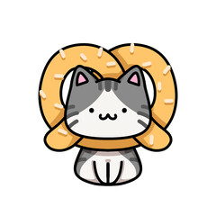 [Dessert Edition] Pretzel - Tabby cat