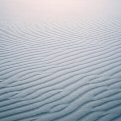Obraz premium Rippled Blue Sand Dune Texture Background.