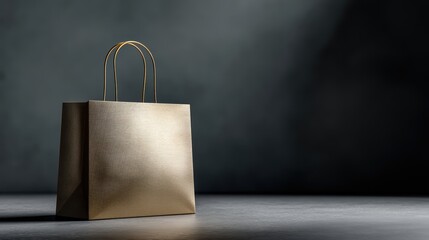 Single matte gold surface for elegant product display