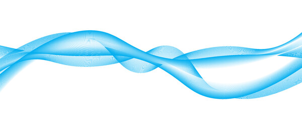 Blue waves abstract background, modern design, eps 10