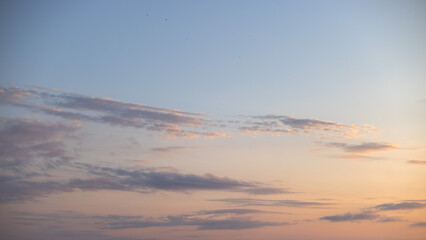 clouds in the sky