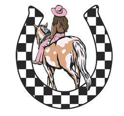 Western Cowboy Cowgirl #11