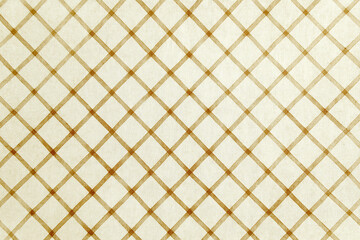 Autumn Warmth Japanese Lattice Pattern in Beige and Ochre with Calm and Nostalgic Feeling
