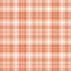 Orange and white checkered pattern