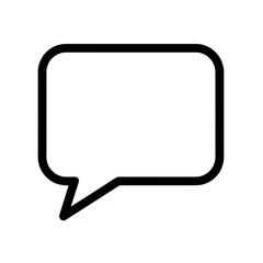 Fototapeta premium Sprechblase Icon Sammlung Chat Symbol Vektor Illustration Kommunikation Nachricht Messaging Social Media Kommentar Design Vorlage Digital Outline Gefüllt Farbig Schwarz Blau Grau Minimalistisch Web Ap