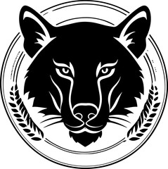 Fierce Animal Logo  Modern Gaming and Tech Brand Icon