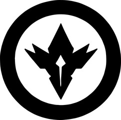 Abstract Modern minimalist Geometric Shape logotype Business Icon concept 