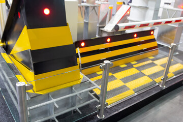 Anti ram blockers in the showroom