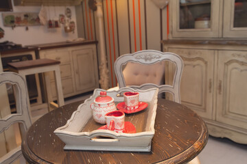 Classic style bedroom in a luxury home