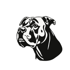 Boerboel Animal Icon - Black