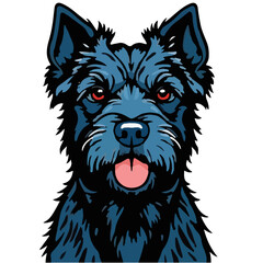 Blue Lacy Dog Animal Icon