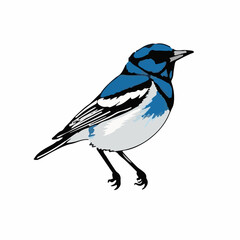 Blue Grosbeak Animal Icon