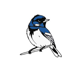 Blue Grosbeak Animal Icon