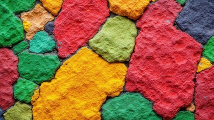 Vibrant Stone Canvas: A captivating mosaic of multicolored stones, offering a striking display of texture, color, and natural artistry. This image will add a touch of unique sophistication.