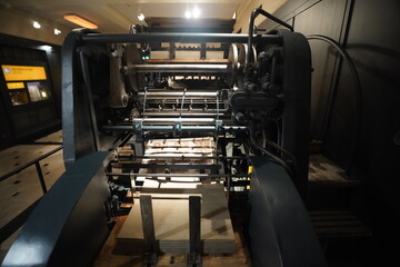 money and banknote printing machine