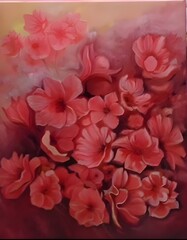 Fototapeta premium flower painting