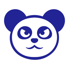 Panda Bear Evil Bad Boy Angry Dangerous Look Comic